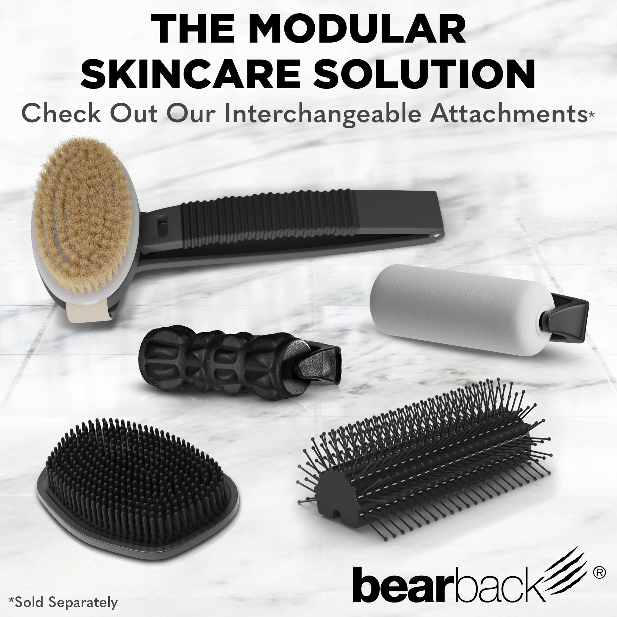 Bearback Dry Brushing Body Brush