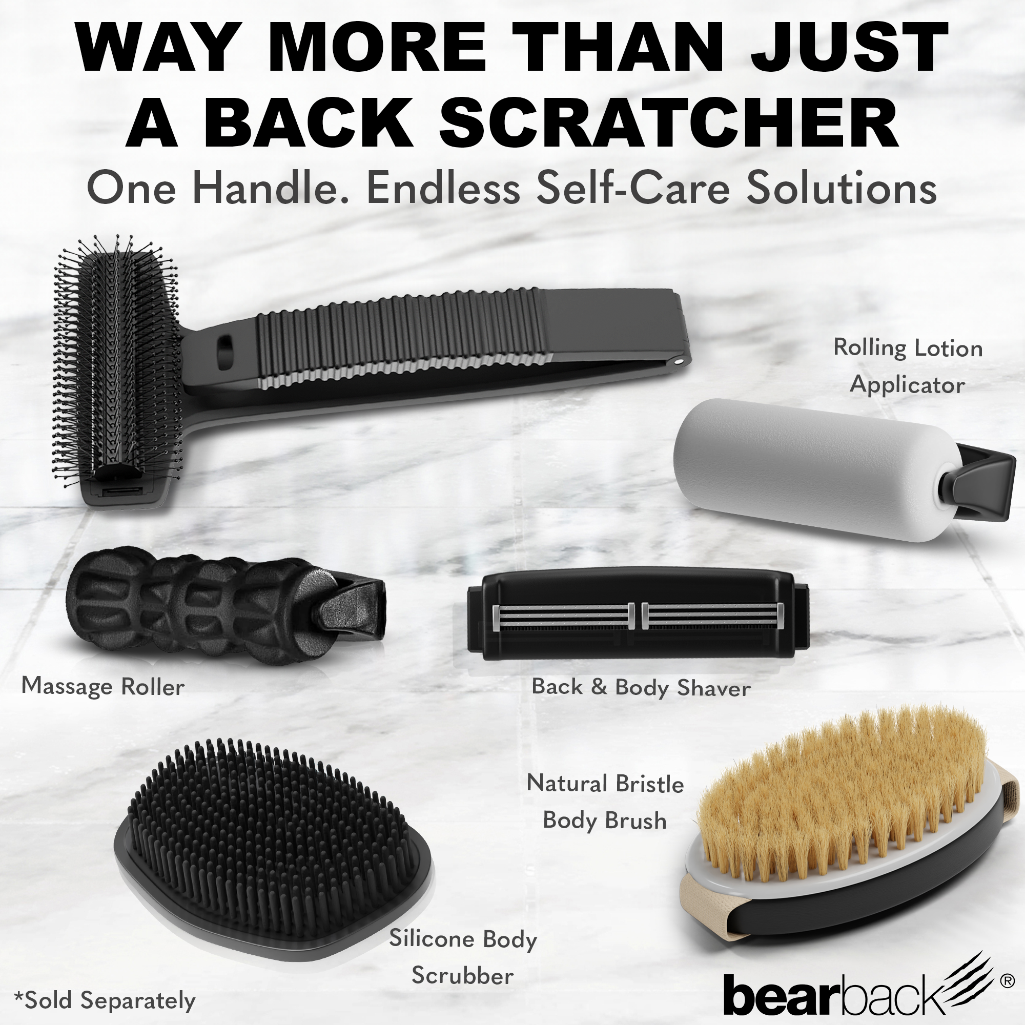 Bearback Back & Body Scratcher